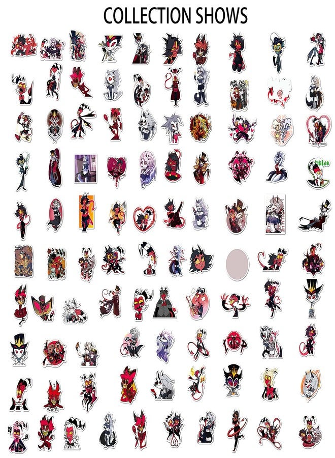 Pounchi Boss Cartoon Stickers (200 Pcs) Cool Cartoon PVC Sticker, Gifts for Laptop Water Bottle Skateboard Party Supplies Decorations Teens Kids - Image 2